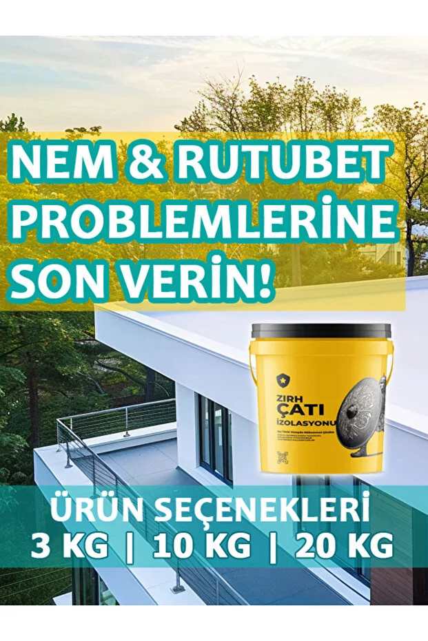 ZIRH Çatı İzolasyon Yalıtım Malzemesi 3 KG